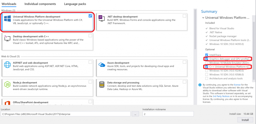 C++ game development workload in Visual Studio 2017 - C++ Team Blog C++ game development workload in Visual Studio 2017 - C++ Team Blog